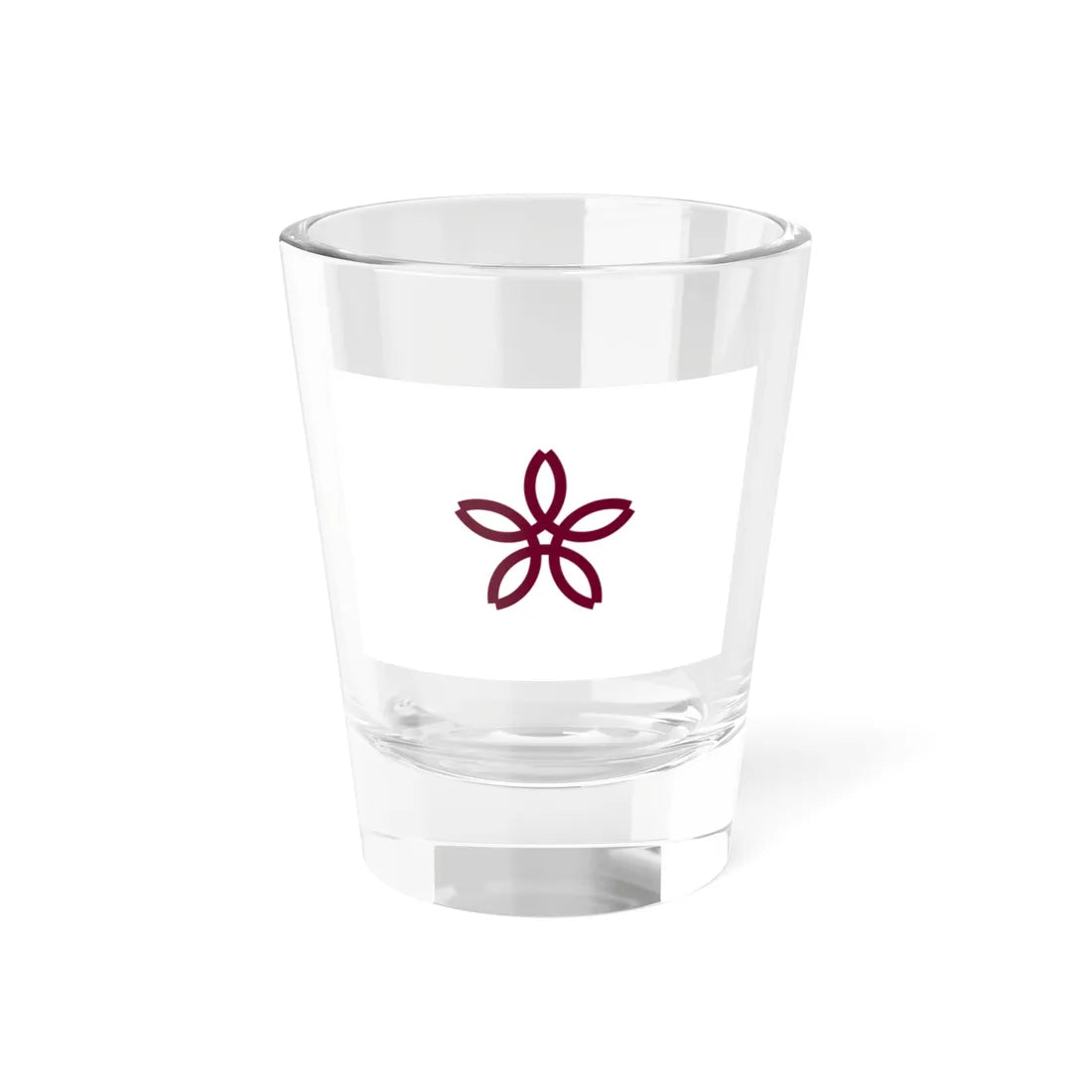 Flag of Sakurai Nara (Japan) Shot Glass 1.5oz 1.5oz - Go Mug Yourself