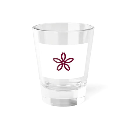 Flag of Sakurai Nara (Japan) Shot Glass 1.5oz 1.5oz - Go Mug Yourself