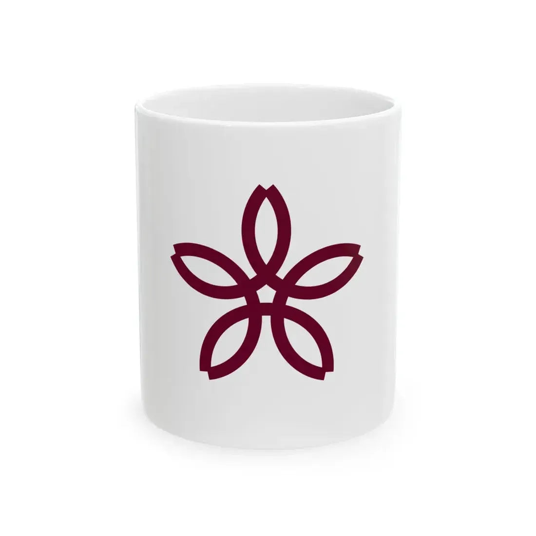 Flag of Sakurai Nara (Japan) White Coffee Mug 11oz - Go Mug Yourself