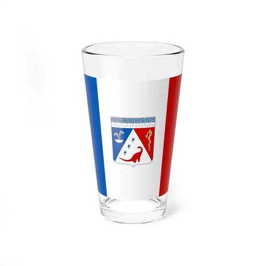 Flag of Saky Crimea Ukraine (Ukraine) Pint Glass 16oz 16oz - Go Mug Yourself