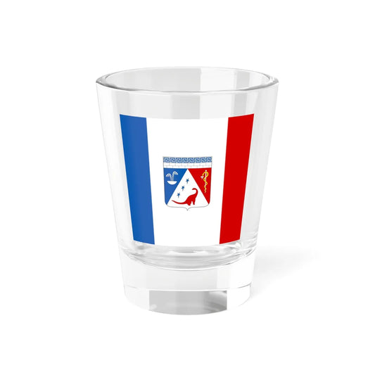 Flag of Saky Crimea Ukraine (Ukraine) Shot Glass 1.5oz 1.5oz - Go Mug Yourself