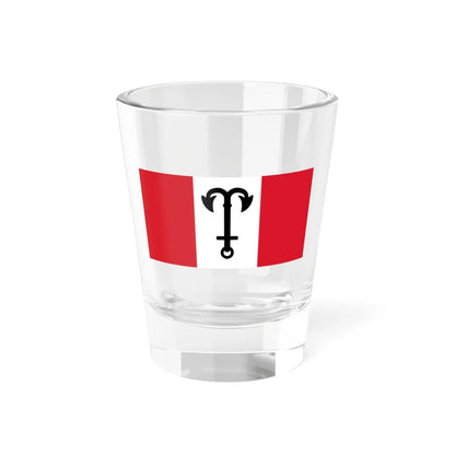 Flag of Salacgrīva (Latvia) Shot Glass 1.5oz 1.5oz - Go Mug Yourself