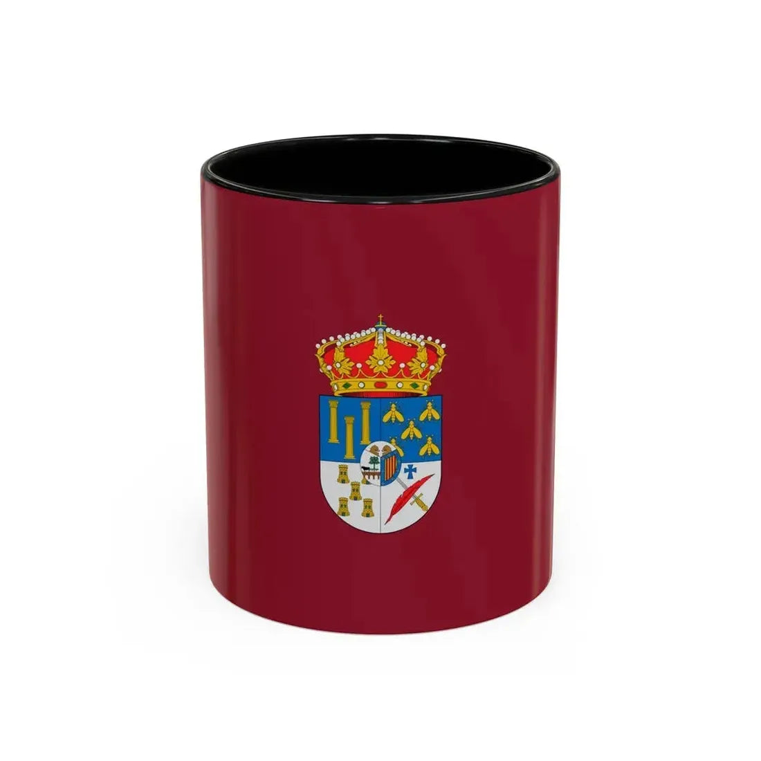 Flag of Salamanca Spain - Accent Coffee Mug 11oz Black - Go Mug Yourself