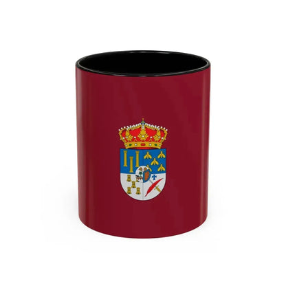 Flag of Salamanca Spain - Accent Coffee Mug 11oz Black - Go Mug Yourself