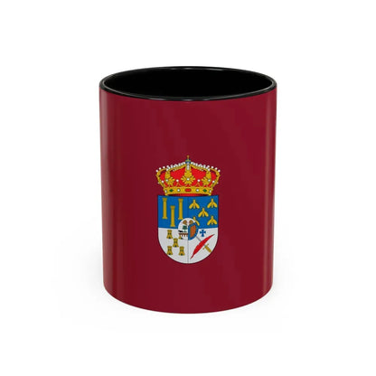 Flag of Salamanca Spain - Accent Coffee Mug 11oz Black - Go Mug Yourself