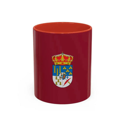 Flag of Salamanca Spain - Accent Coffee Mug 11oz Red - Go Mug Yourself
