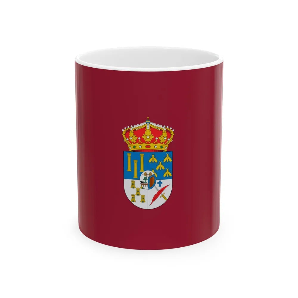 Flag of Salamanca Spain - White Coffee Mug-11oz-Go Mug Yourself