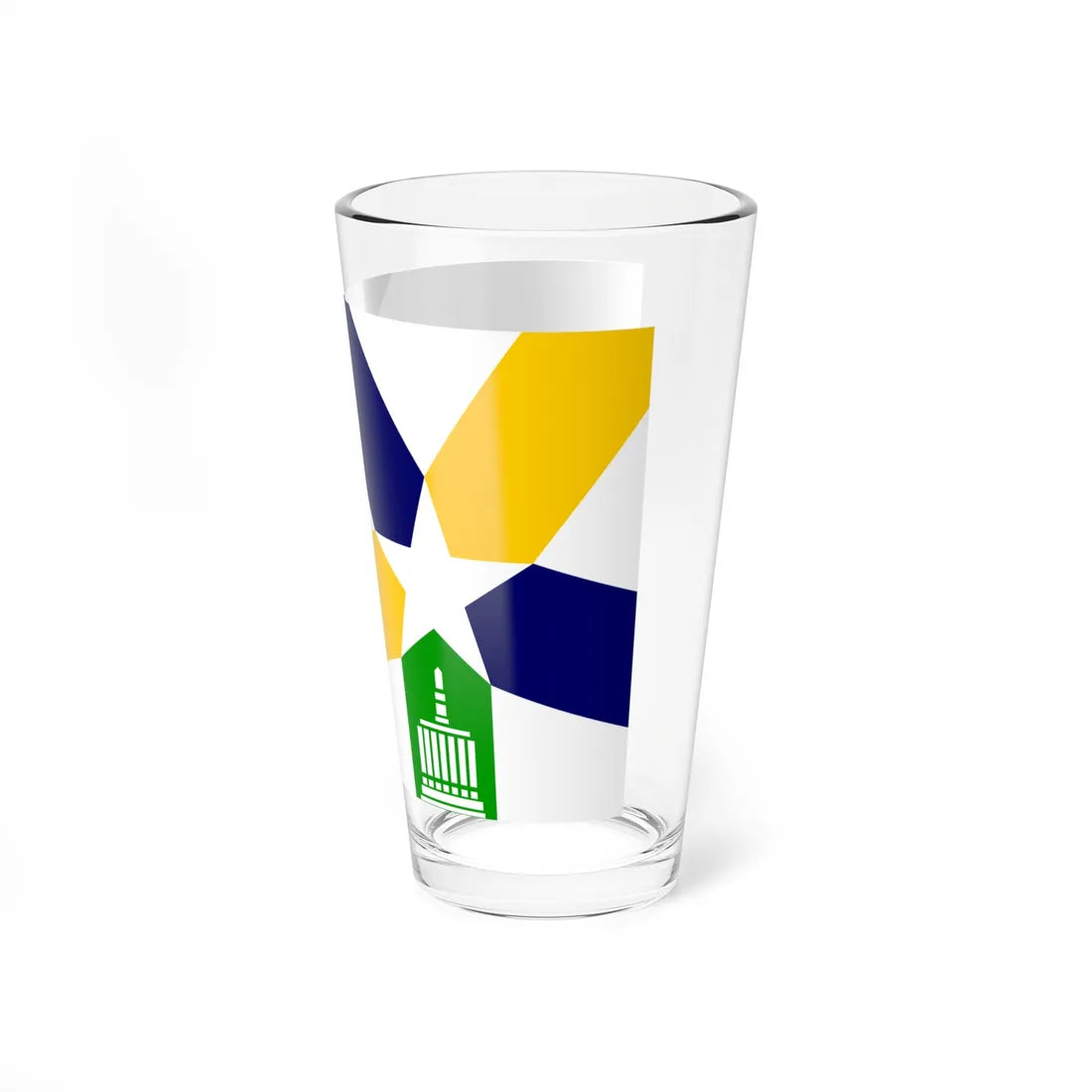 Flag of Salem Oregon 1972-2022 (United States) Pint Glass 16oz - Go Mug Yourself