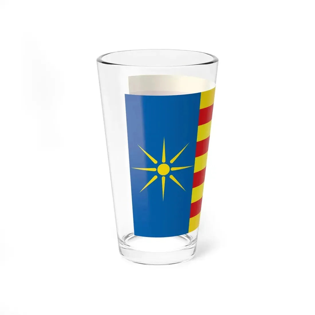 Flag of Salento (Italy) Pint Glass 16oz - Go Mug Yourself