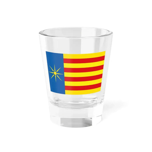 Flag of Salento (Italy) Shot Glass 1.5oz 1.5oz - Go Mug Yourself