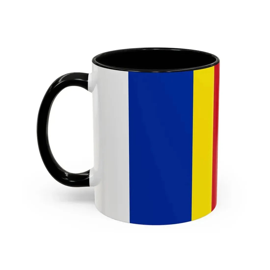 Flag of Salerno Italy - Accent Coffee Mug - Go Mug Yourself