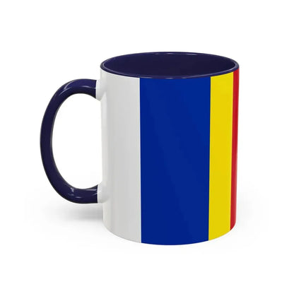 Flag of Salerno Italy - Accent Coffee Mug - Go Mug Yourself