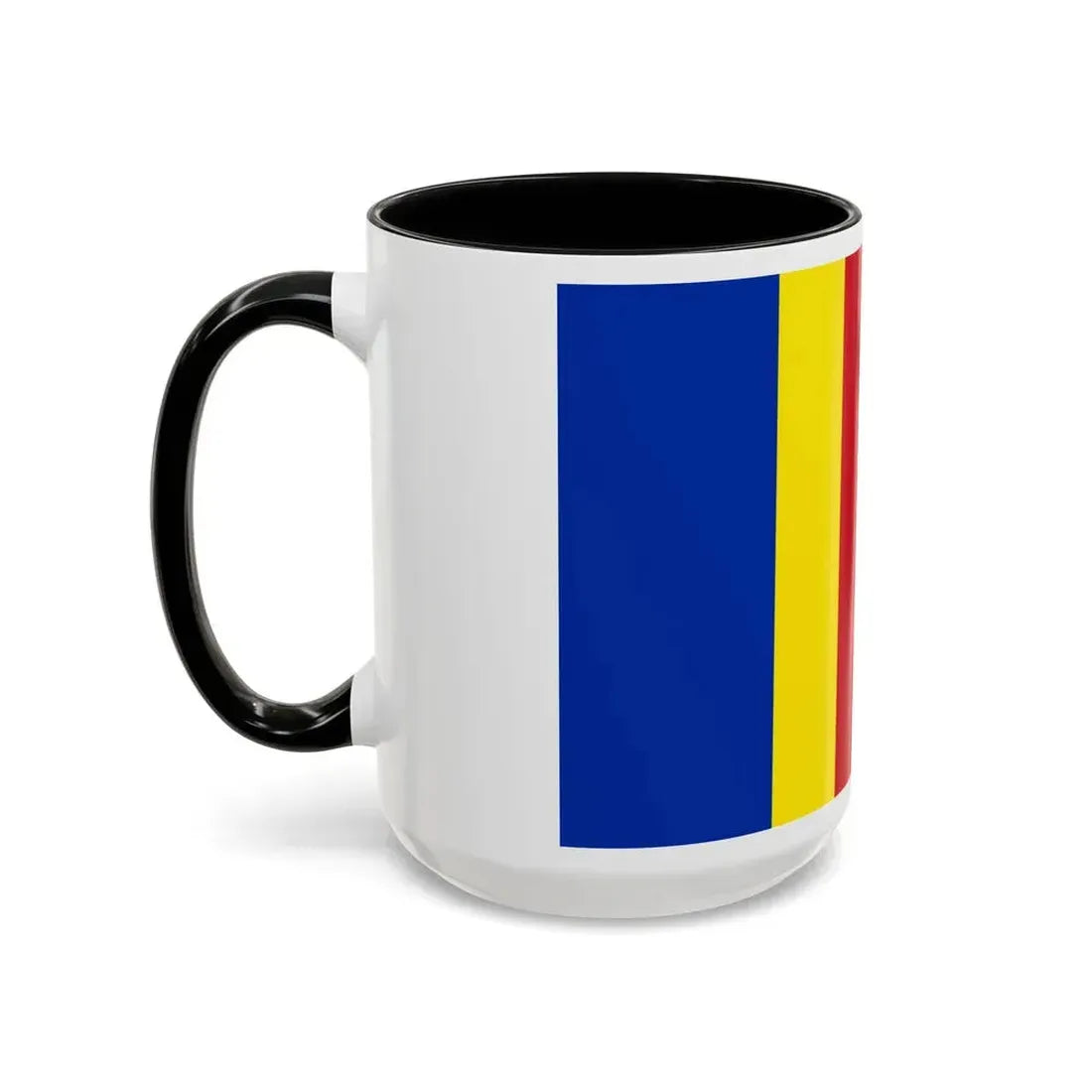 Flag of Salerno Italy - Accent Coffee Mug - Go Mug Yourself