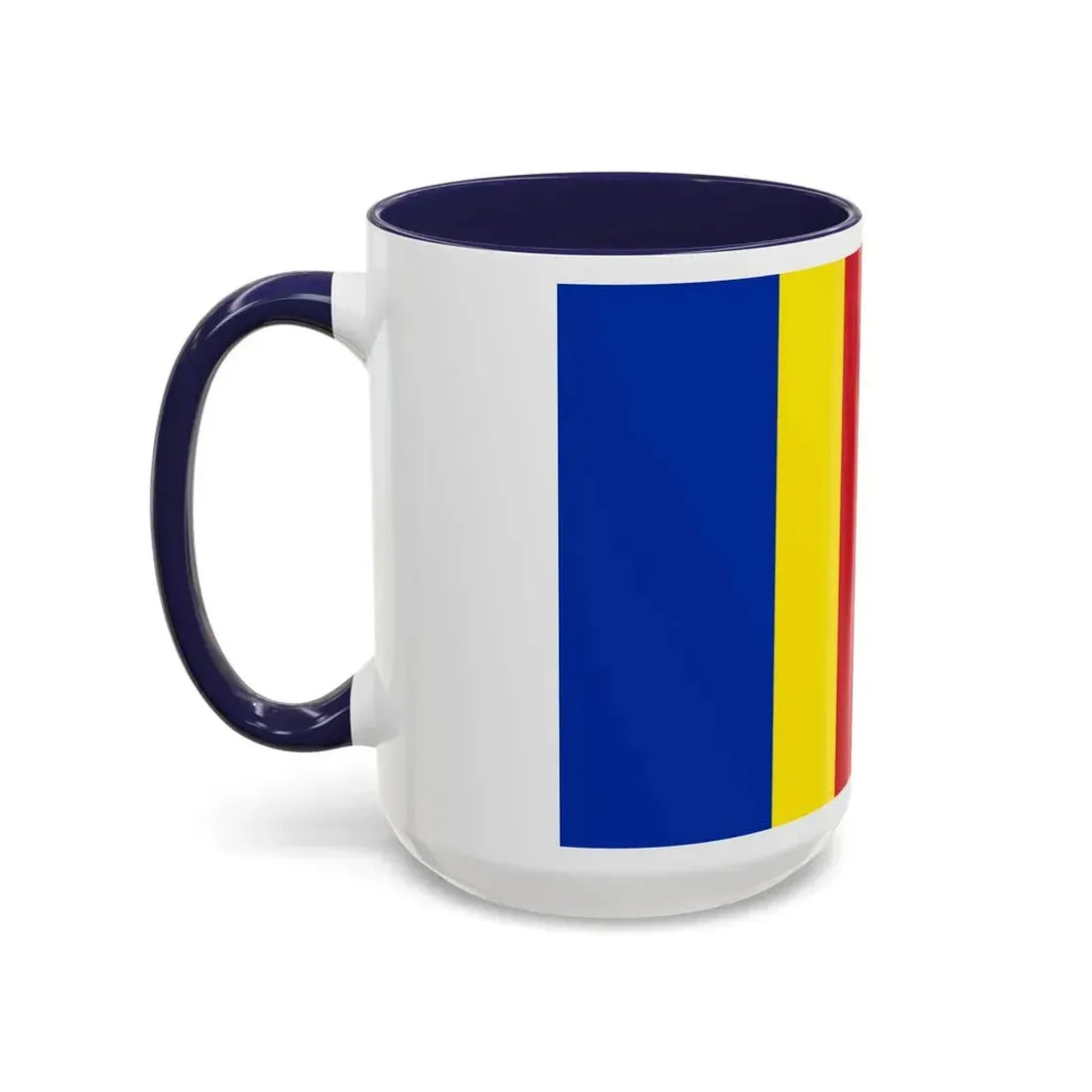 Flag of Salerno Italy - Accent Coffee Mug - Go Mug Yourself
