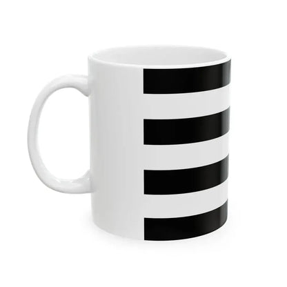 Flag of Salgotarjan 1941 (Hungary) White Coffee Mug - Go Mug Yourself