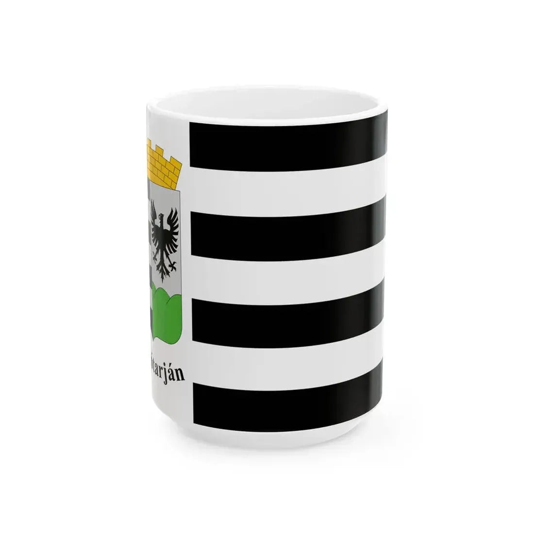 Flag of Salgotarjan (Hungary) White Coffee Mug 15oz - Go Mug Yourself