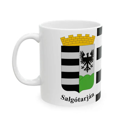 Flag of Salgotarjan (Hungary) White Coffee Mug - Go Mug Yourself