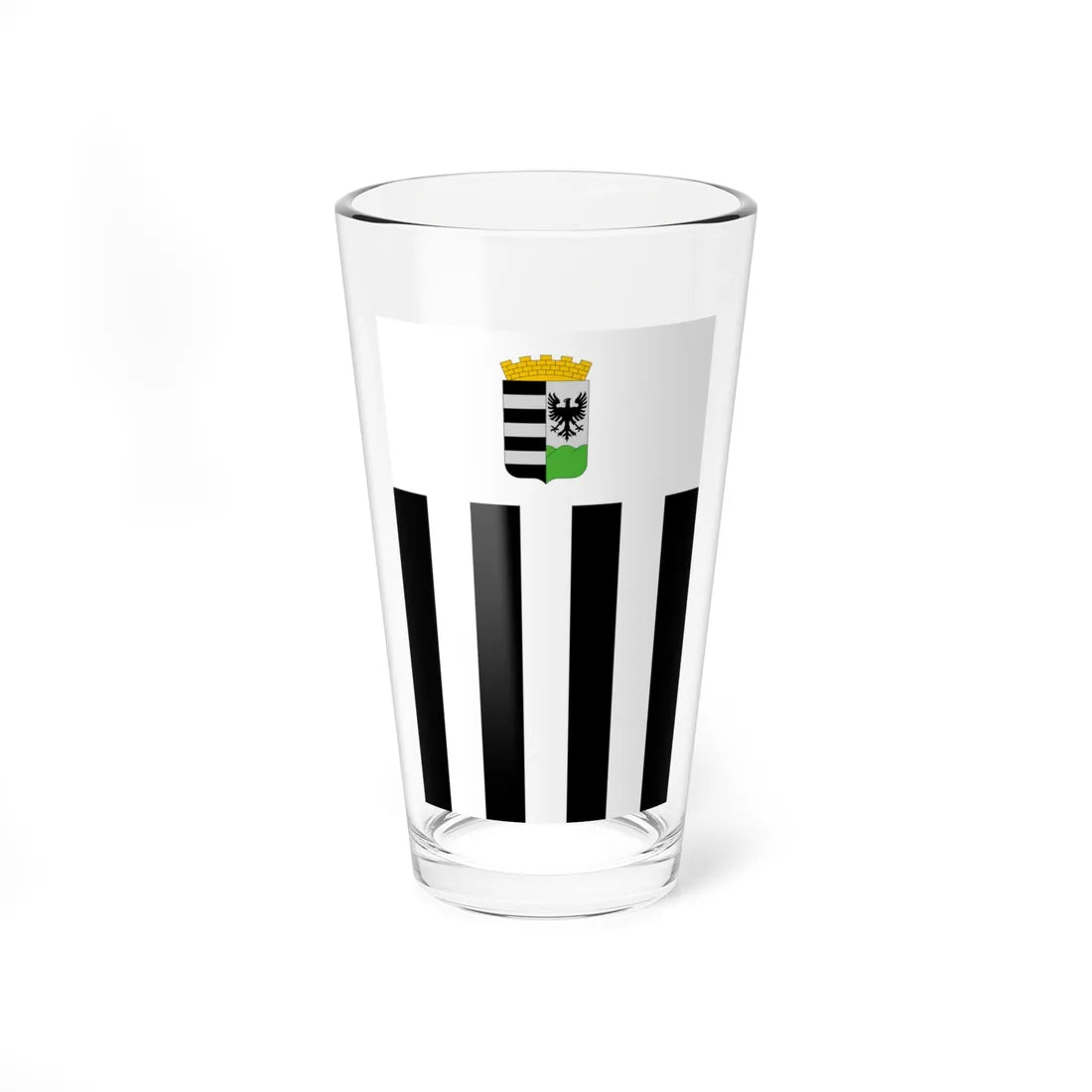 Flag of Salgotarjan vertical (Hungary) Pint Glass 16oz 16oz - Go Mug Yourself