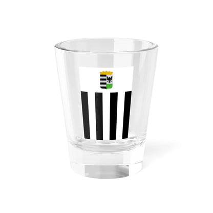 Flag of Salgotarjan vertical (Hungary) Shot Glass 1.5oz 1.5oz - Go Mug Yourself
