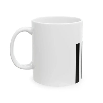 Flag of Salgotarjan vertical (Hungary) White Coffee Mug - Go Mug Yourself