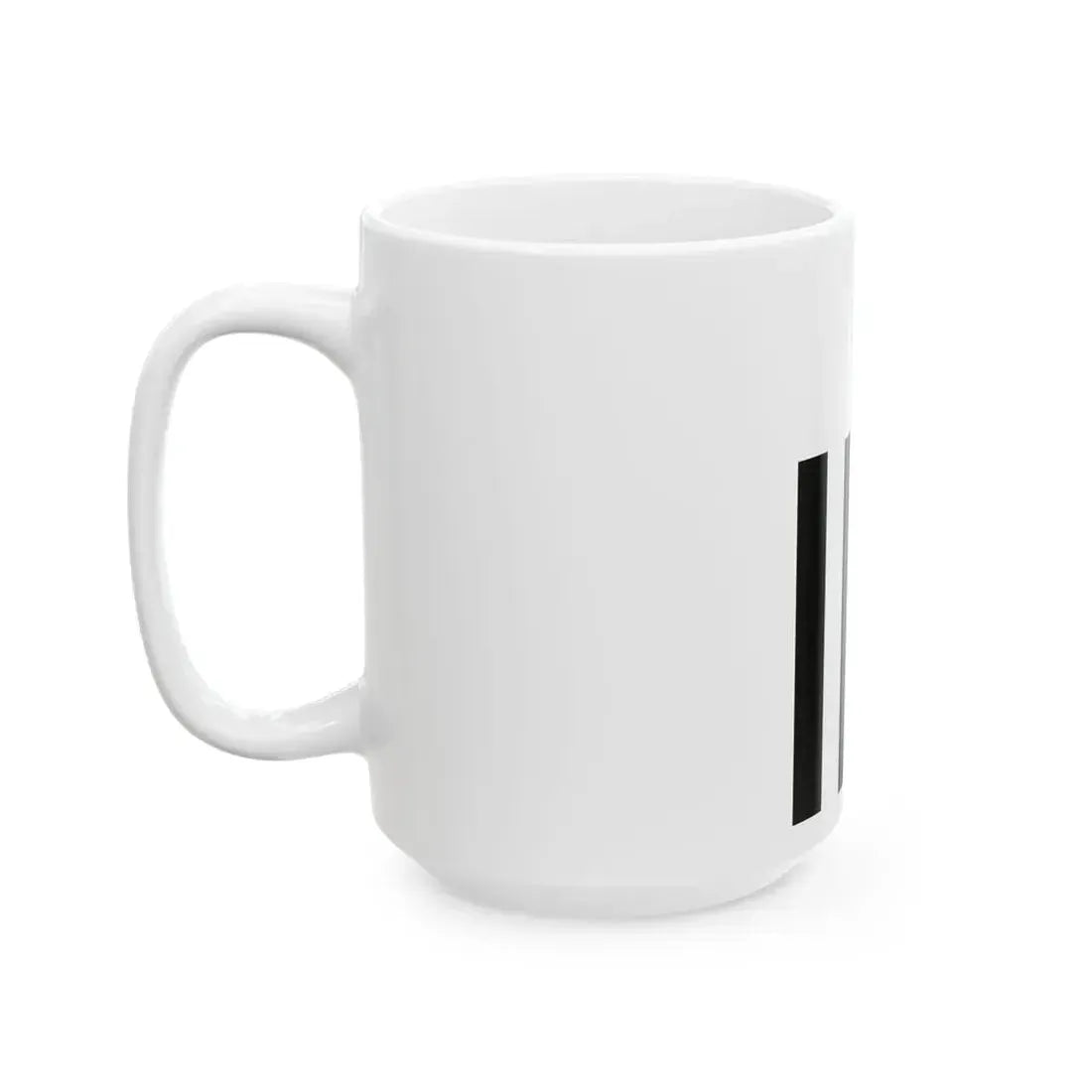 Flag of Salgotarjan vertical (Hungary) White Coffee Mug - Go Mug Yourself