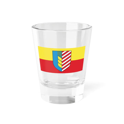 Flag of Salihorsk (Belarus) Shot Glass 1.5oz 1.5oz - Go Mug Yourself