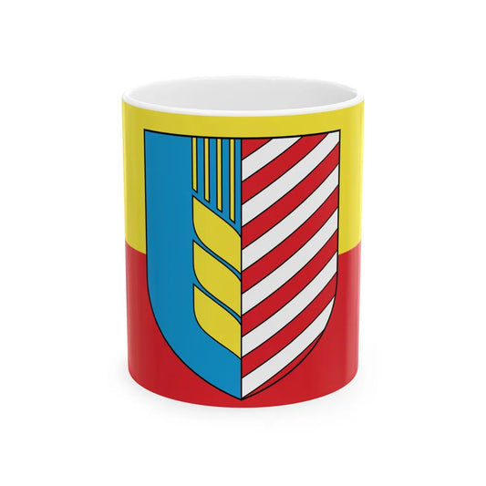 Flag of Salihorsk (Belarus) White Coffee Mug 11oz - Go Mug Yourself