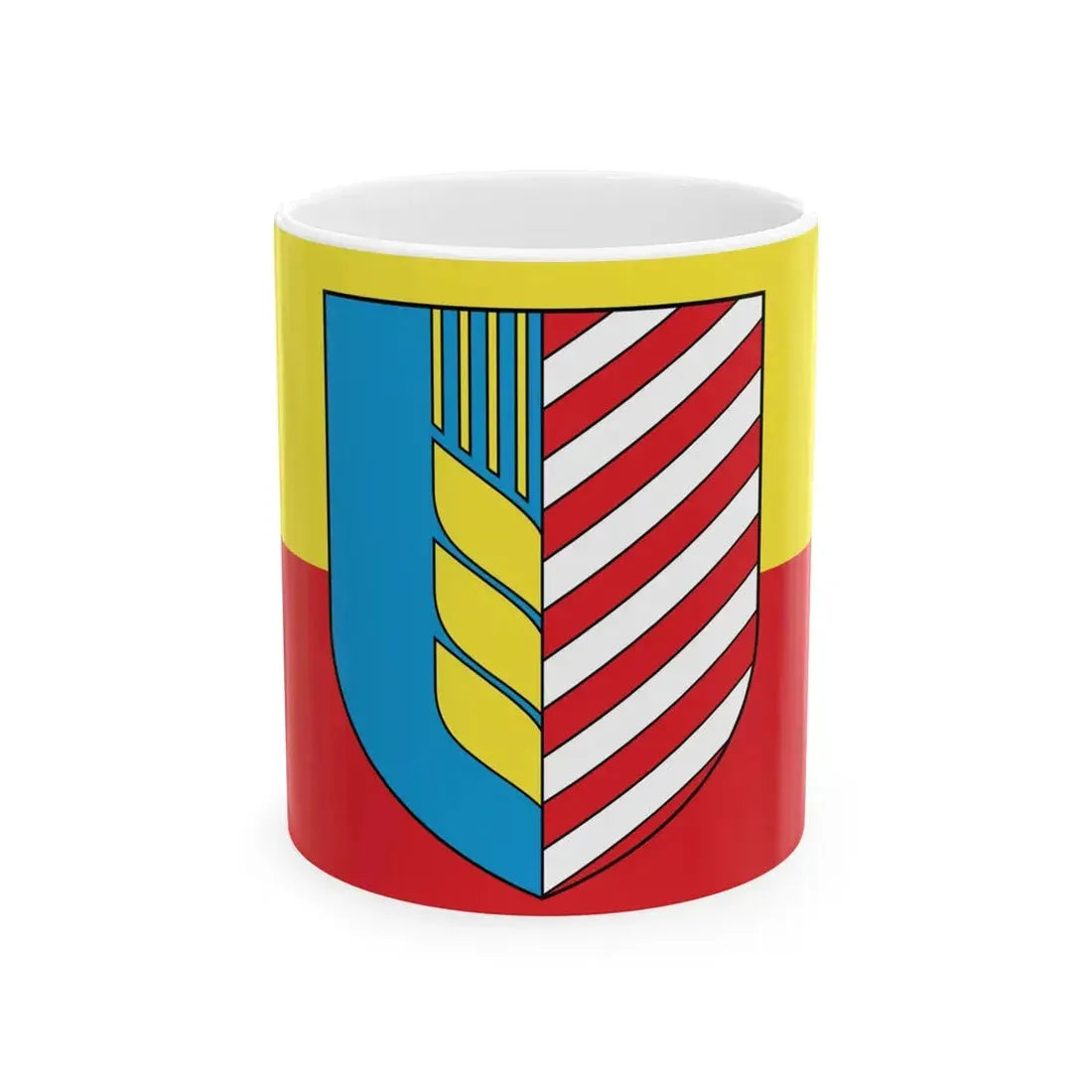 Flag of Salihorsk (Belarus) White Coffee Mug - Go Mug Yourself
