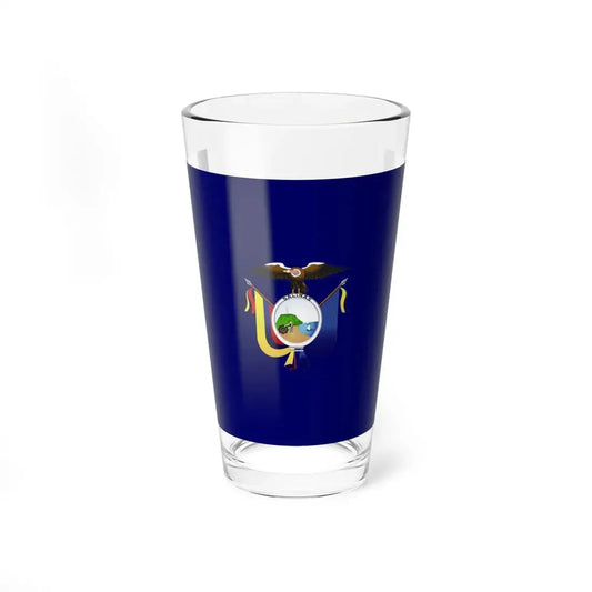 Flag of Salinas Ecuador (Ecuador) Pint Glass 16oz 16oz - Go Mug Yourself