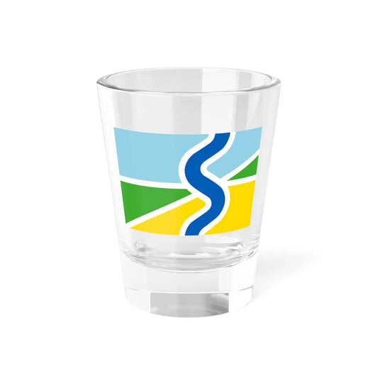 Flag of Salland Netherlands (Netherlands) Shot Glass 1.5oz 1.5oz - Go Mug Yourself