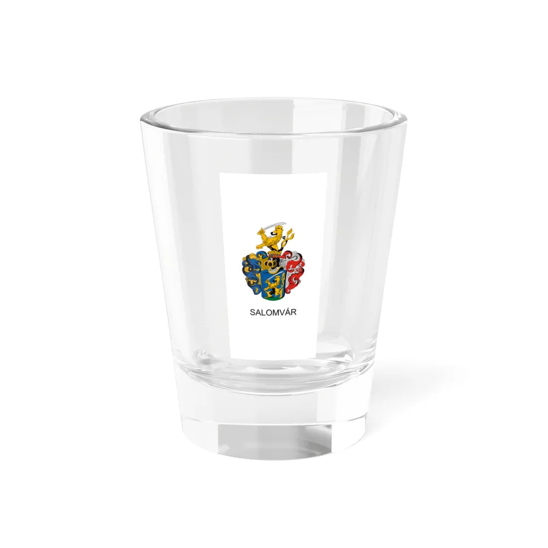 Flag of Salomvar (Hungary) Shot Glass 1.5oz 1.5oz - Go Mug Yourself