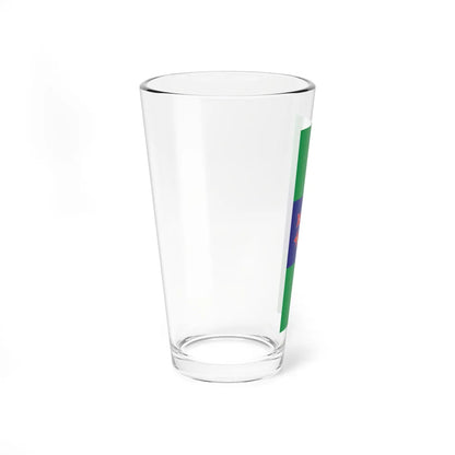 Flag of Salovci vertical (Slovenia) Pint Glass 16oz - Go Mug Yourself