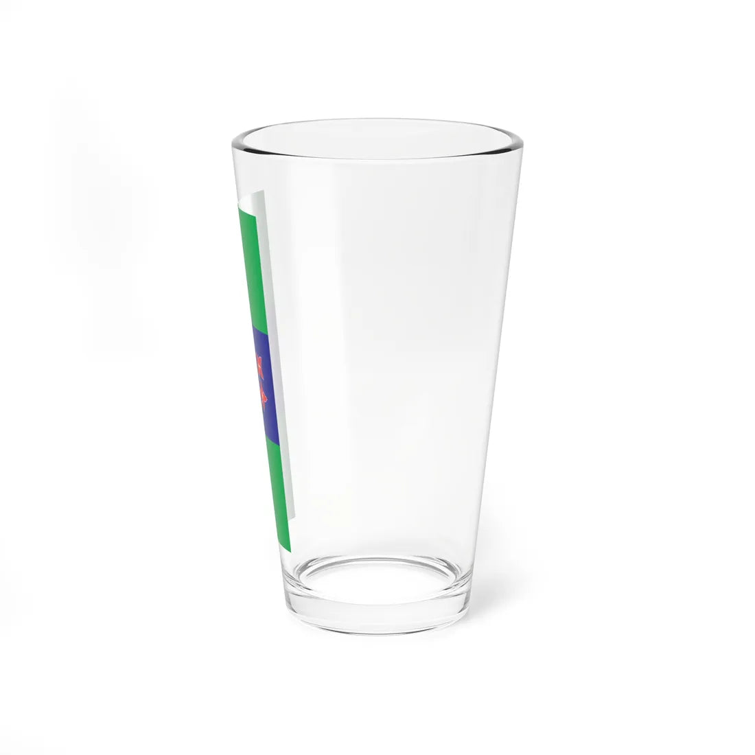 Flag of Salovci vertical (Slovenia) Pint Glass 16oz - Go Mug Yourself