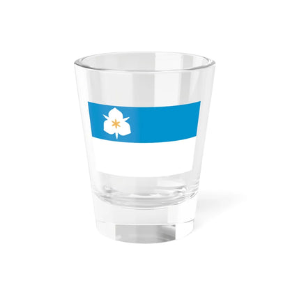 Flag of Salt Lake City 2020 (United States) Shot Glass 1.5oz 1.5oz - Go Mug Yourself