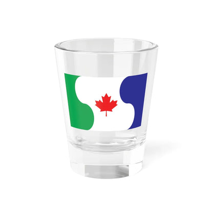 Flag of Salt Spring Island (Canada) Shot Glass 1.5oz 1.5oz - Go Mug Yourself