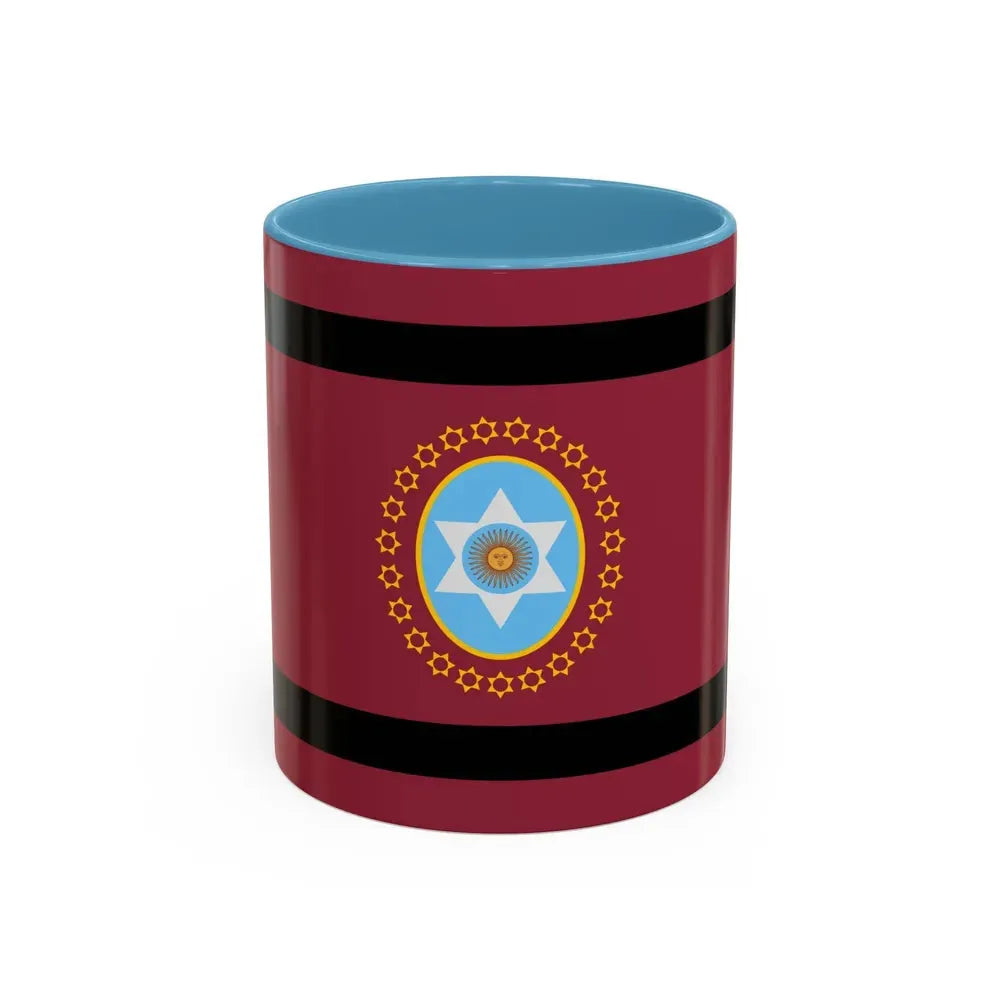 Flag of Salta Province Argentina - Accent Coffee Mug 11oz Light Blue - Go Mug Yourself