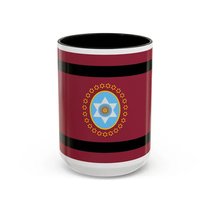Flag of Salta Province Argentina - Accent Coffee Mug 15oz Black - Go Mug Yourself