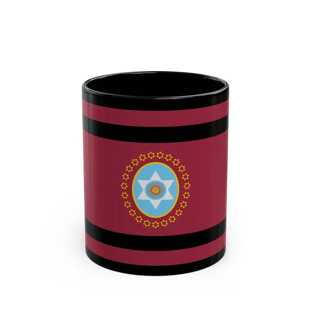 Flag of Salta Province Argentina - Black Coffee Mug-11oz-Go Mug Yourself