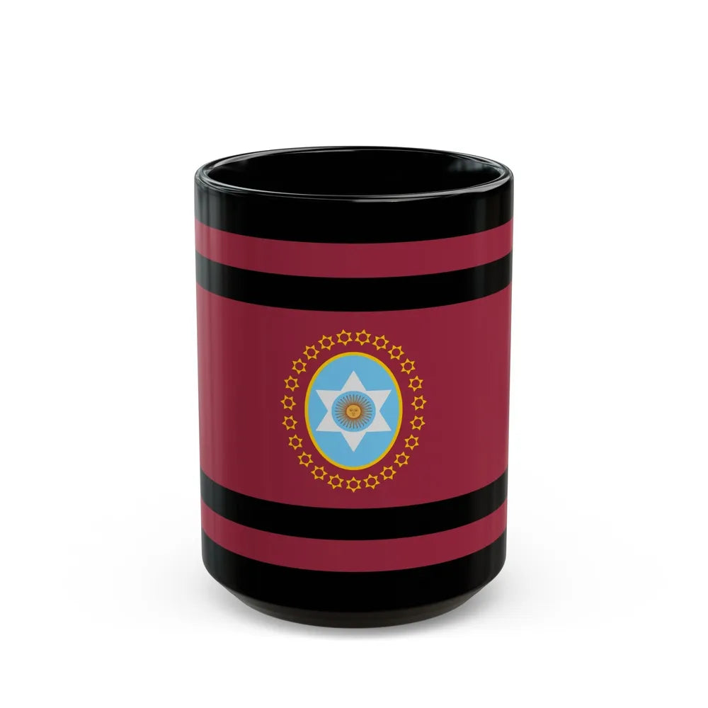 Flag of Salta Province Argentina - Black Coffee Mug-15oz-Go Mug Yourself