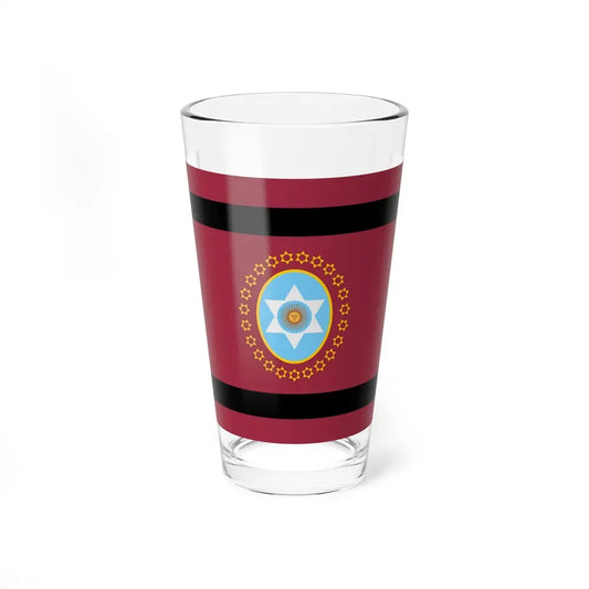 Flag of Salta Province Argentina - Pint Glass 16oz 16oz - Go Mug Yourself