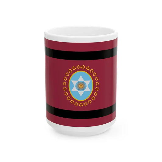 Flag of Salta Province Argentina - White Coffee Mug 15oz - Go Mug Yourself