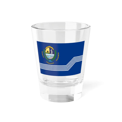 Flag of Salto Department (Uruguay) Shot Glass 1.5oz 1.5oz - Go Mug Yourself