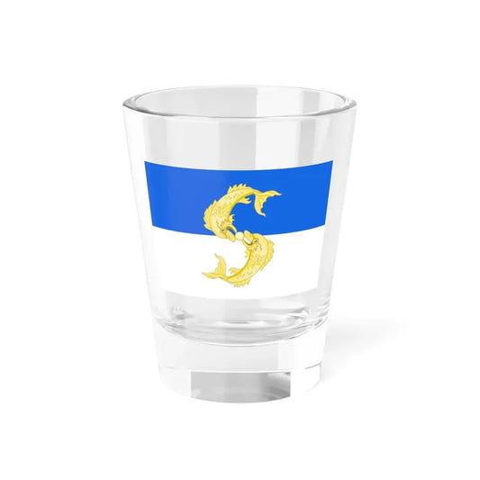 Flag of Saluzzo (Italy) Shot Glass 1.5oz 1.5oz - Go Mug Yourself