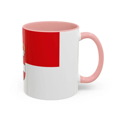 Flag of Salzburg Austria - Accent Coffee Mug - Go Mug Yourself