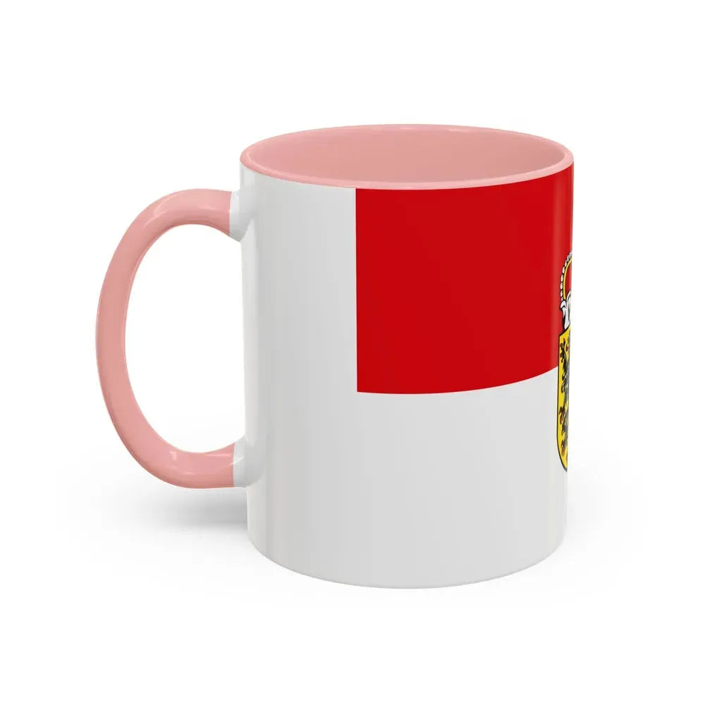 Flag of Salzburg Austria - Accent Coffee Mug - Go Mug Yourself