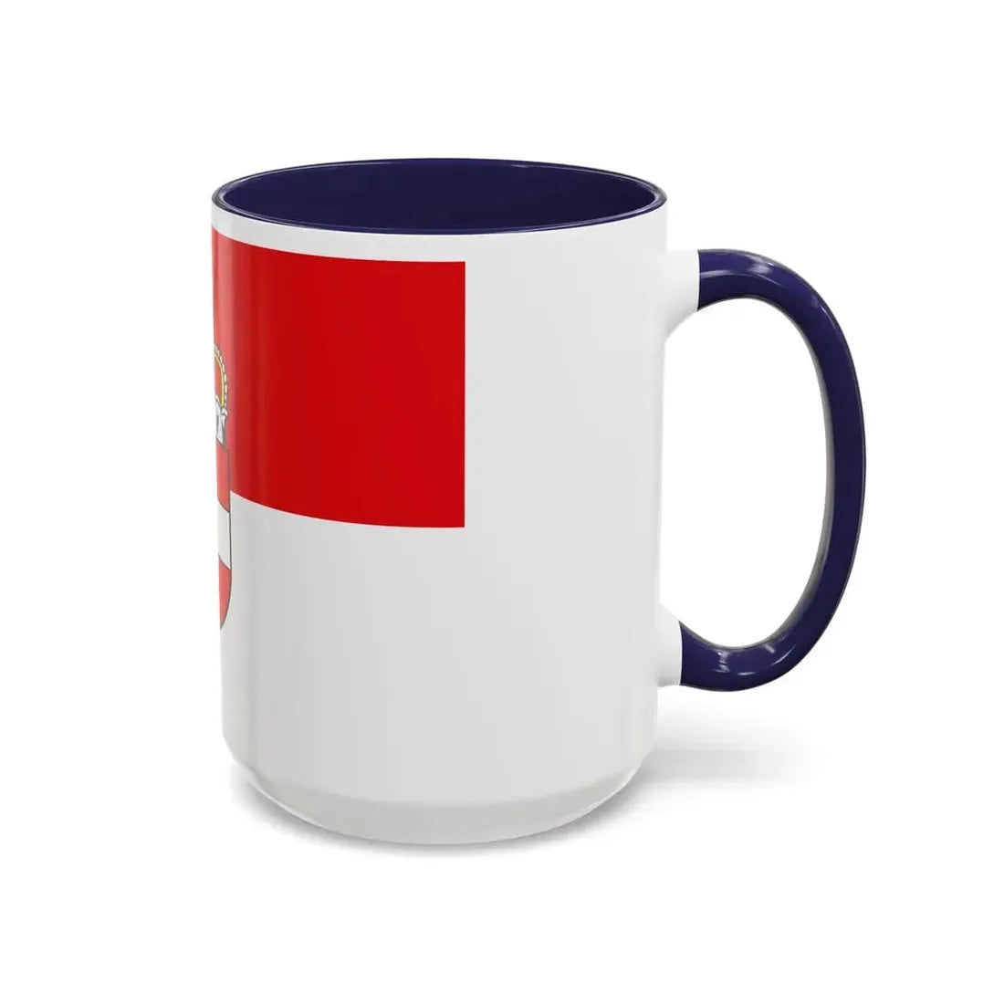 Flag of Salzburg Austria - Accent Coffee Mug - Go Mug Yourself