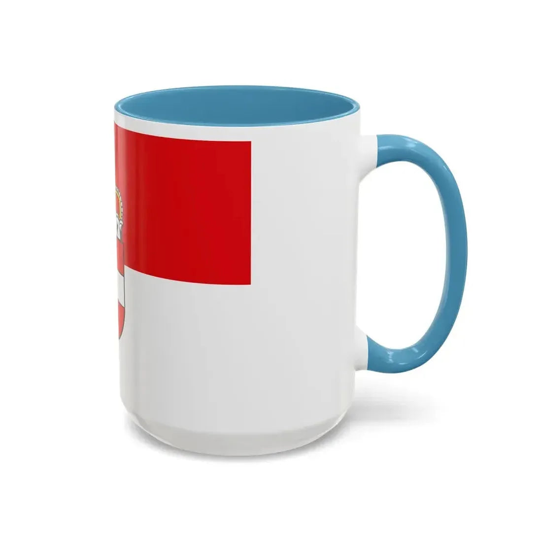 Flag of Salzburg Austria - Accent Coffee Mug - Go Mug Yourself