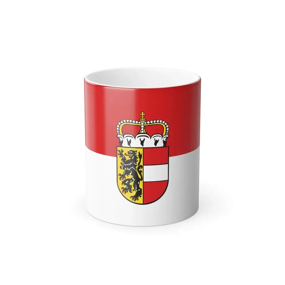 Flag of Salzburg Austria - Color Changing Coffee Mug 11oz - Go Mug Yourself