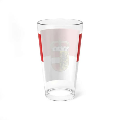 Flag of Salzburg Austria - Pint Glass 16oz - Go Mug Yourself