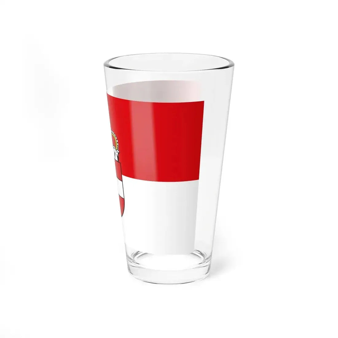 Flag of Salzburg Austria - Pint Glass 16oz - Go Mug Yourself